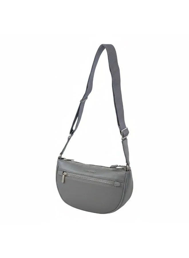 David Jones Women's Handbag Stylish and Durable Everyday Carry | Color Steel Grey(CM7715)